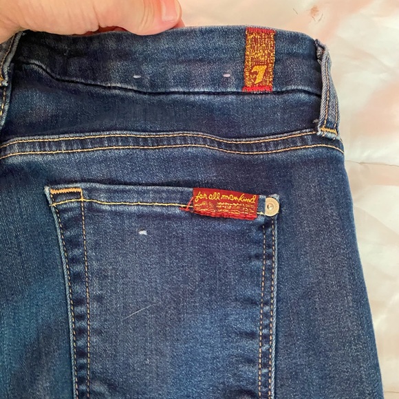 7 For All mankind jeans with frayed ankle - Picture 4 of 4